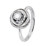 Anello Salvini Donna Charade in Oro bianco Diamante 20057731 - 20057731